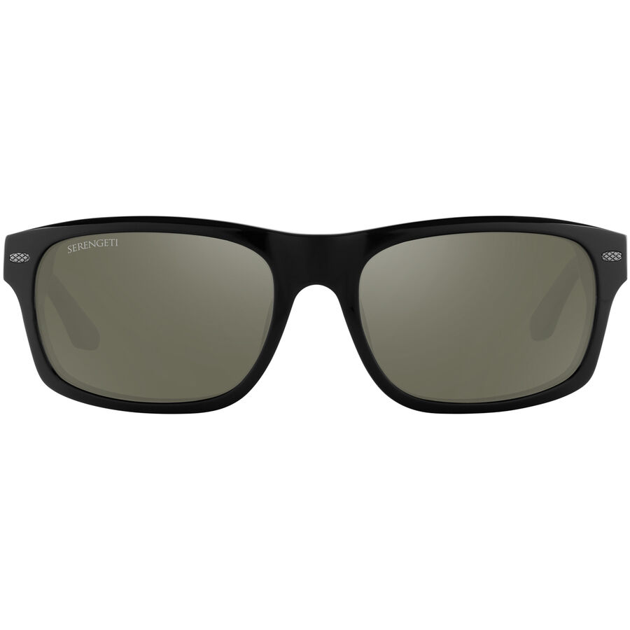 101 LARGE, Shiny Black-Mineral Polarized 555nm Silver Cat 3 to 3, hi-res